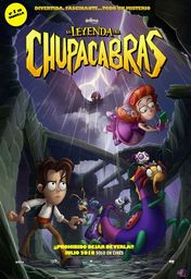 Cartel oficial en español de: La leyenda del Chupacabras