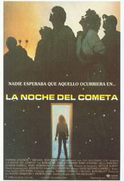 Cartel oficial en español de: La noche del cometa