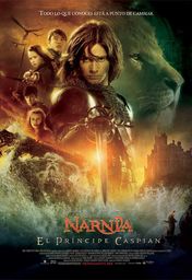 Cartel oficial en español de: Las crónicas de Narnia: El príncipe Caspian