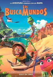 Cartel oficial en español de: Los buscamundos