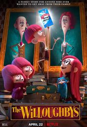Cartel oficial en español de: Los hermanos Willoughby