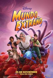 Cartel oficial en español de: Mundo Extraño