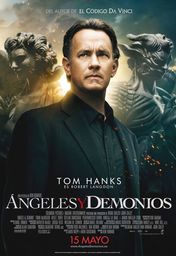 Cartel oficial en español de: Ángeles y demonios (2009)