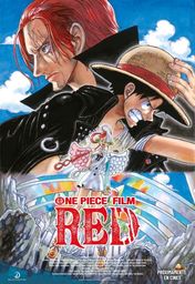 Cartel oficial en español de: One Piece Film Red