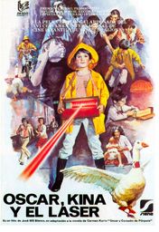 Cartel oficial en español de: Oscar, Kina y el láser