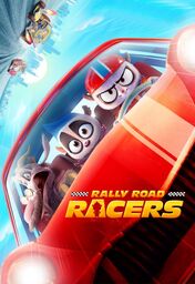 Cartel oficial en español de: Rally Road Racers