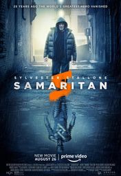 Cartel oficial en español de: Samaritan