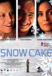 Cartel oficial en español de: Snow Cake