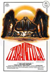 Cartel oficial en español de: Tarántula