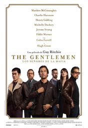 Cartel oficial en español de: The Gentlemen: Los señores de la mafia