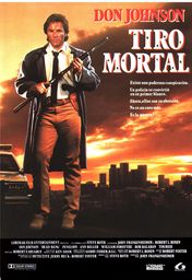 Cartel oficial en español de: Tiro mortal