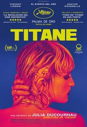 Cartel oficial en español de: Titane