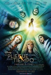 Cartel oficial en español de: Un pliegue en el tiempo