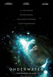 Cartel oficial en español de: Underwater