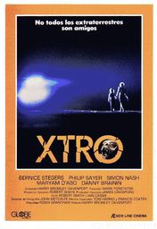 Cartel oficial en español de: Xtro