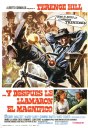 Cartel oficial en español de: Y después le llamaron El Magnífico