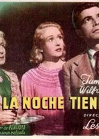 Cartel oficial en español de "La noche tiene ojos" 2