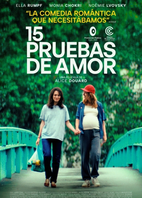 Cartel en español de 15 pruebas de amor