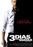 Cartel oficial en español de: 3 días para matar