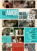 Cartel oficial en español de: El amor no es lo que era