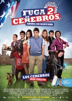 Cartel oficial en español de: Fuga de cerebros 2