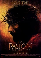 Cartel oficial en español de: La pasión de Cristo
