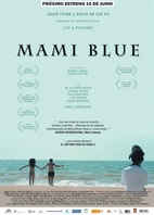 Cartel oficial en español de: Mami Blue