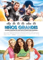 Cartel oficial en español de: Niños grandes Cartel oficial en español de: Niños grandes