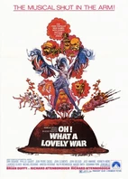 Cartel oficial en español de: ¡Oh, qué guerra tan bonita!