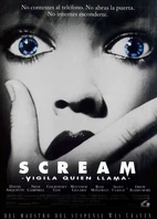Cartel oficial en español de: Scream. Vigila quién llama Cartel oficial en español de: Scream. Vigila quién llama