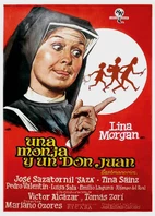 Cartel oficial en español de: Una monja y un Don Juan Cartel oficial en español de: Una monja y un Don Juan