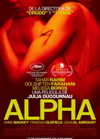 Cartel oficial en español de: Alpha