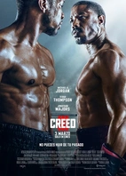Cartel oficial en español de: Creed III