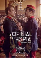 Cartel oficial en español de: El oficial y el espía