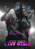 Cartel "El último baile de Magic Mike" estadounidense 2