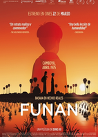 Cartel oficial en español de: Funan