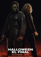 Cartel oficial en español de: Halloween: El final Cartel oficial en español de: Halloween: El final