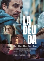 Cartel oficial en español de: La deuda