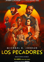 Cartel oficial en español de: Los pecadores