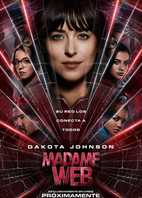 Cartel oficial en español de: Madame Web