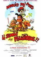 Cartel oficial en español de: ¡Semos peligrosos! (uséase Makinavaja 2) Cartel oficial en español de: ¡Semos peligrosos! (uséase Makinavaja 2)