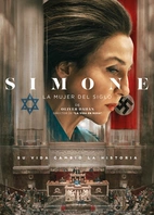 Cartel oficial en español de: Simone, la mujer del siglo