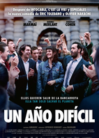 Cartel oficial en español de: Un año difícil Cartel oficial en español de: Un año difícil