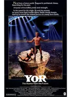 Cartel "Yor, el cazador que vino del futuro" estadounidense