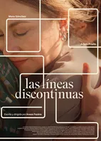 Cartel oficial en español de "Las líneas discontinuas"