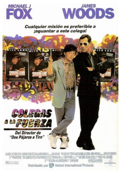 Cartel oficial en español de: Colegas a la fuerza