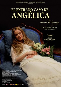 Cartel oficial en español de: El extraño caso de Angélica
