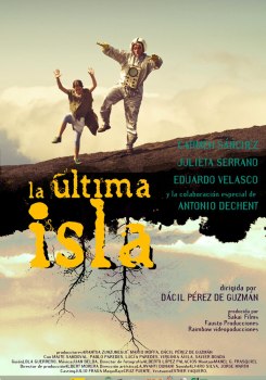 Cartel oficial en español de: La última isla