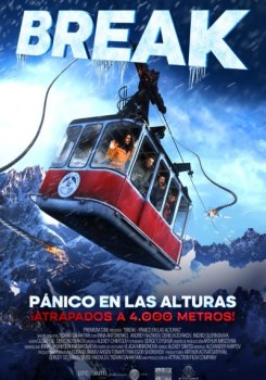 Cartel oficial en español de: Break, pánico en las alturas
