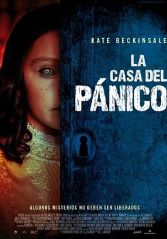 Cartel oficial en español de: La casa del pánico